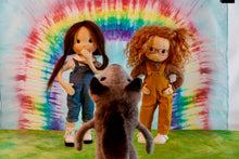 Load image into Gallery viewer, Rainbow Arch Blue Sky Playsilk