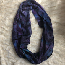 Load image into Gallery viewer, Purple Galaxy ~ Cosmos ~ Universe Playsilk