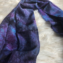 Load image into Gallery viewer, Purple Galaxy ~ Cosmos ~ Universe Playsilk