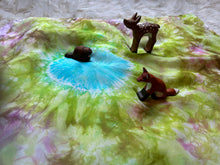 Load image into Gallery viewer, Pastel Wildflowers Playful Farm Pond Playsilk