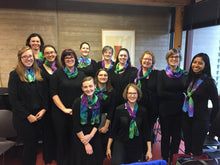 Load image into Gallery viewer, Aurora Borealis Northern Lights Playsilk