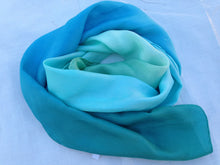 Load image into Gallery viewer, Ocean Ombré Playsilk ~ Blues, Greens & Teals