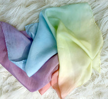 Load image into Gallery viewer, Lazure Pastel Rainbow Waldorf Playsilk