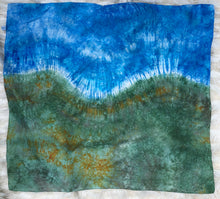 Load image into Gallery viewer, Lake at the Edge of the Forest Playsilk