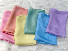 Load image into Gallery viewer, Set of 6 Rainbow Pastel Playsilks