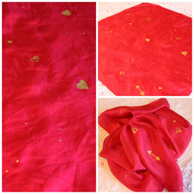 Load image into Gallery viewer, Valentine Painted Heart Playsilk ~ Choose Your Color!