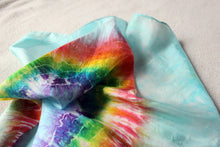 Load image into Gallery viewer, Rainbow Arch Blue Sky Playsilk