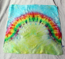 Load image into Gallery viewer, Rainbow Arch Spring Grass & Blue Sky Playsilk