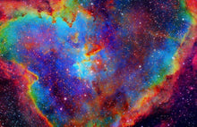 Load image into Gallery viewer, Rainbow Swirl Nebula Galaxy Playsilk