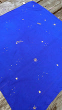 Load image into Gallery viewer, Evening Sky with Gold Stars Playsilk