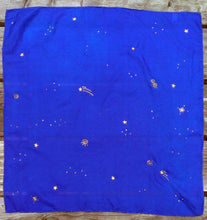Load image into Gallery viewer, Evening Sky with Gold Stars Playsilk