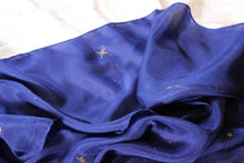 Load image into Gallery viewer, Evening Sky with Gold Stars Playsilk