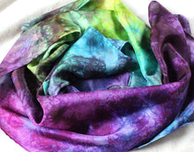 Load image into Gallery viewer, Aurora Borealis Northern Lights Playsilk