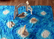 Load image into Gallery viewer, Arctic Iceberg Playsilk