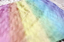 Load image into Gallery viewer, Striped Playsilk Pastel Rainbow ~ Ombré