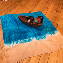 Load image into Gallery viewer, Beach (Bold) Playsilk ~ Ocean