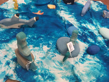 Load image into Gallery viewer, Free Form Ice Floe Playsilk