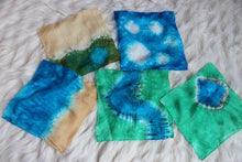 Load image into Gallery viewer, Landscape Playsilk Set ~ 5 Silks ~ Savannah, Icebergs, Beach, River, Pond