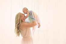 Load image into Gallery viewer, Striped Playsilk Pastel Rainbow ~ Ombré