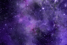 Load image into Gallery viewer, Purple Star Gazer Playsilk
