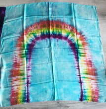 Load image into Gallery viewer, Rainbow Arch Blue Sky Playsilk