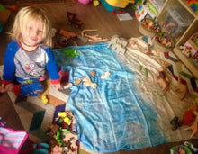 Load image into Gallery viewer, Beach (Pastel) ~ Ocean Playsilk