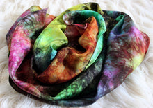 Load image into Gallery viewer, Rainbow Swirl Nebula Galaxy Playsilk