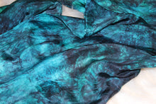 Load image into Gallery viewer, Teal Galaxy Playsilk