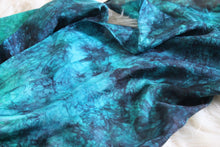 Load image into Gallery viewer, Teal Galaxy Playsilk