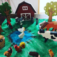 Load image into Gallery viewer, Farm Pond Playsilk