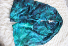 Load image into Gallery viewer, Teal Galaxy Playsilk