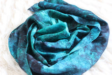 Load image into Gallery viewer, Teal Galaxy Playsilk