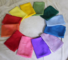 Load image into Gallery viewer, Solid Blue Playsilk ~ Choose your Size!