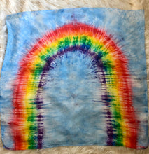 Load image into Gallery viewer, Rainbow Arch Blue Sky Playsilk