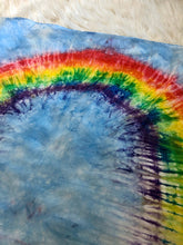 Load image into Gallery viewer, Rainbow Arch Blue Sky Playsilk