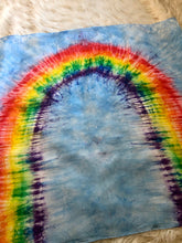 Load image into Gallery viewer, Rainbow Arch Blue Sky Playsilk