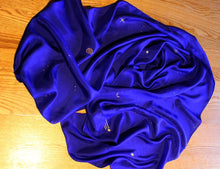 Load image into Gallery viewer, Evening Sky with Gold Stars Playsilk