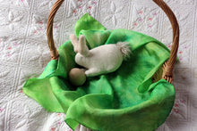 Load image into Gallery viewer, Easter Basket Grass Green Playsilk ~ Spring