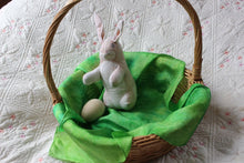 Load image into Gallery viewer, Easter Basket Grass Green Playsilk ~ Spring