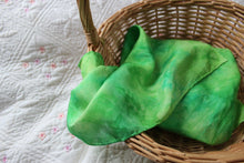 Load image into Gallery viewer, Easter Basket Grass Green Playsilk ~ Spring