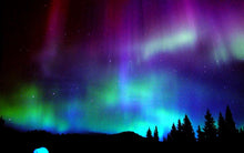 Load image into Gallery viewer, Aurora Borealis Northern Lights Playsilk