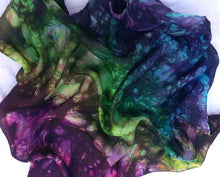 Load image into Gallery viewer, Aurora Borealis Northern Lights Playsilk