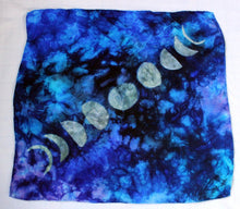 Load image into Gallery viewer, Galaxy Lunar Moon Phase Play Silk