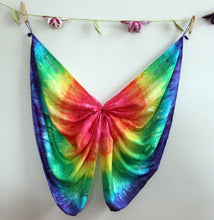 Load image into Gallery viewer, Rainbow Wings DIY Playsilk