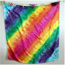 Load image into Gallery viewer, Rainbow in the Clouds Playsilk