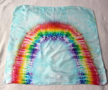 Load image into Gallery viewer, Rainbow Arch Blue Sky Playsilk