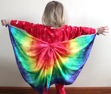 Load image into Gallery viewer, Rainbow Wings DIY Playsilk