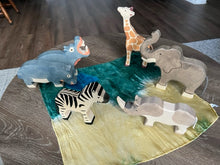 Load image into Gallery viewer, African Savannah Desert Playsilk