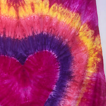 Load image into Gallery viewer, Tie Dye Heart Playsilk