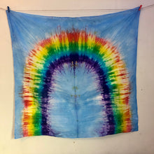 Load image into Gallery viewer, Rainbow Arch Blue Sky Playsilk